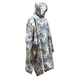 Maxbell Waterproof Bionic Raincoat Poncho Hunting Camping Hiking Camouflage Yellow