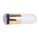 Makeup Cosmetic Face Powder Blush Brush Foundation Tool - White Gold