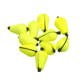Maxbell 6Pcs Yellow Float Foam Strike Indicator Fly Fishing Fisher Lover Accessories