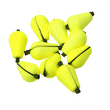 Maxbell 6Pcs Yellow Float Foam Strike Indicator Fly Fishing Fisher Lover Accessories