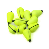 Maxbell 6Pcs Yellow Float Foam Strike Indicator Fly Fishing Fisher Lover Accessories