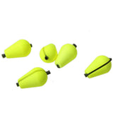 Maxbell 6Pcs Yellow Float Foam Strike Indicator Fly Fishing Fisher Lover Accessories