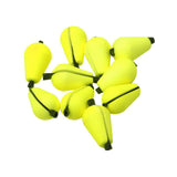 Maxbell 6Pcs Yellow Float Foam Strike Indicator Fly Fishing Fisher Lover Accessories