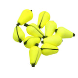 Maxbell 6Pcs Yellow Float Foam Strike Indicator Fly Fishing Fisher Lover Accessories