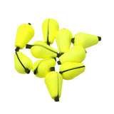 Maxbell 6Pcs Yellow Float Foam Strike Indicator Fly Fishing Fisher Lover Accessories