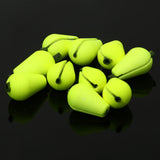 Maxbell 6Pcs Yellow Float Foam Strike Indicator Fly Fishing Fisher Lover Accessories
