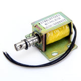 Maxbell DC 12V Push Type Open Frame Solenoid Electromagnet (ZYE1-0837ZP)