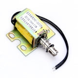 Maxbell DC 12V Push Type Open Frame Solenoid Electromagnet (ZYE1-0837ZP)