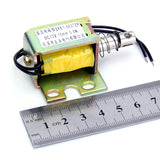 Maxbell DC 12V Push Type Open Frame Solenoid Electromagnet (ZYE1-0837ZP)