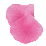 Maxbell 100pcs Artificial Silk Rose Petals Wedding Decoration Flowers -Deep pink