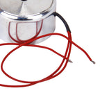 Maxbell 24V 500N/50Kg Electric Lifting Magnet Solenoid Electromagnet Lift Holding 50mm