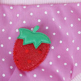 Maxbell Female Pet Dog Sanitary Pant Panty Diaper Brief Size L - Pink with white dots