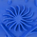 Maxbell 15cm Wall Decoration Empaistic Flower Pattern Painting Roller for Decoration Machine DIY - Blue