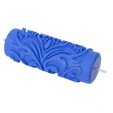Maxbell 15cm Wall Empaistic Flower Pattern Painting Roller for Decor Machine DIY