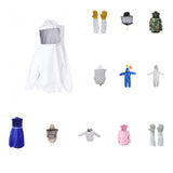 Maxbell Professional Beekeeping Jacket Veil Bee Protecting Suit Dress Smock Equipment