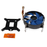 Maxbell CPU Cooler Fan heatsink for 65w intel Socket LGA 1155/1156 Core i3/i5/i7 w/ Support Holder