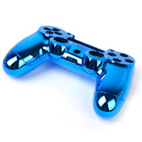 Maxbell ABS Metal Full Housing Shell Case Button Kit Parts for Sony PlayStation 4 PS4 Wireless Controller Blue