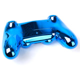 Maxbell ABS Metal Full Housing Shell Case Button Kit Parts for Sony PlayStation 4 PS4 Wireless Controller Blue