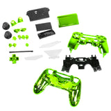 Maxbell ABS Metal full Housing Shell Case Button Kit Parts for Sony PlayStation 4 PS4 Wireless Controller Green Color