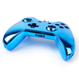 Maxbell ABS Metal Full Housing Shell Case Kit Parts for Xbox One Wireless Controller Blue Color