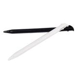 Maxbell 2pcs Plastic Stylus Touch Screen Pen for New Nintendo 3DS LL/XL White + Black