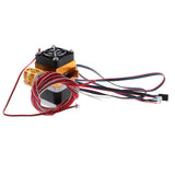 Maxbell DC 12V 0.4mm Single Nozzle MK8 Metal Extruder Print Head for Reprap 3D printer 3DA-001A