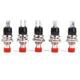 Maxbell 10 x Mini Momentary Push Button Switch for Model Railway Hobby Red