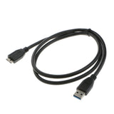Maxbell USB 3.0 Power Charger Data SYNC Cable Cord Adapter Converter for Toshiba Extension Hard Drive Disk