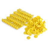 Maxbell Livestock Animal Dog Sheep Ear Tag 001-100 Numbers Eartag 100 Sets Yellow