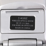 Maxbell Laptop PC 2.4GHz Wireless Foldable Folding Arch Optical Mouse USB Mice Blue