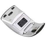 Maxbell Laptop PC 2.4GHz Wireless Foldable Folding Arch Optical Mouse USB Mice Blue