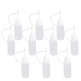 10pcs 10ml Needle Tip Empty PVC Squeezable Dropper Bottle Liquid Storage