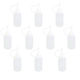 10pcs 30ml Needle Tip Empty PVC Squeezable Dropper Bottle Liquid Storage