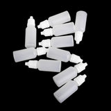 10pcs 15ml Empty PVC Squeezable Dropper Bottles for Eye Drops Lab Liquid