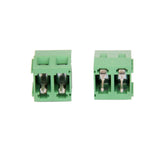 Maxbell 20pcs 2Pin Plug-in Terminal Block DG128 Screw KF128-2P Pitch 5.08MM 300V/10A