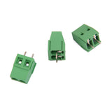 Maxbell 20pcs 2Pin Plug-in Terminal Block DG128 Screw KF128-2P Pitch 5.08MM 300V/10A