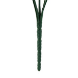 Maxbell 1x Artificial Plastic Green Leaves Grass Plant Home Decoration 37cm Height