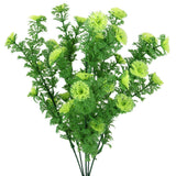 Maxbell 1x Artificial Plastic Green Leaves Grass Plant Home Decoration 37cm Height