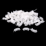 Maxbell 100pcs Tomato Truss Garden Plant Support Fixing Clip for Trellis melon Vine