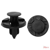 Maxbell 20pcs 8mm Hole Rivet Fastener Mud Flaps Bumper Fender Clips for Nissan
