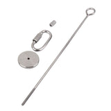 Maxbell 8" Stainless Steel Skewer Kabob Toy Treat Food Bird Parrot Small Animals