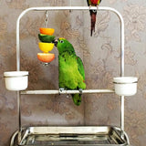 Maxbell 8" Stainless Steel Skewer Kabob Toy Treat Food Bird Parrot Small Animals