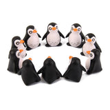 Maxbell 10pcs Miniature Small Penguin Dollhouse Bonsai Garden Resin Landscape