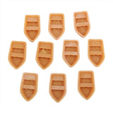 Maxbell 10x Miniature Dollhouse Craft Fairy Garden Resin Landscape Steamboat Decor S