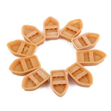 Maxbell 10x Miniature Dollhouse Craft Fairy Garden Resin Landscape Steamboat Decor S