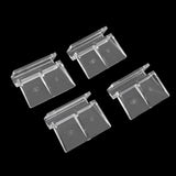 Maxbell 4Pcs Aquarium Fish Tank Plastic Clips Glass Cover Strong Support Holders 6mm