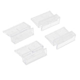 Maxbell 4Pcs Aquarium Fish Tank Plastic Clips Glass Cover Strong Support Holders 8mm