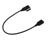 Maxbell Music Interface AMI MMI MDI to USB Adapter Cable for Audi A3 A4 Q5 Q7 VW MK5