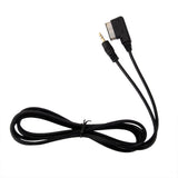 Maxbell 2M Music Interface AMI MMI to 3.5mm Audio AUX Cable for Audi Q5 Q7 A4 R8 TT