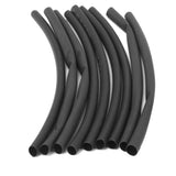 Maxbell 48PCS Assorted PVC Heat Shrinkable Tubing Wire Cable Sleeve 6 Sizes Black